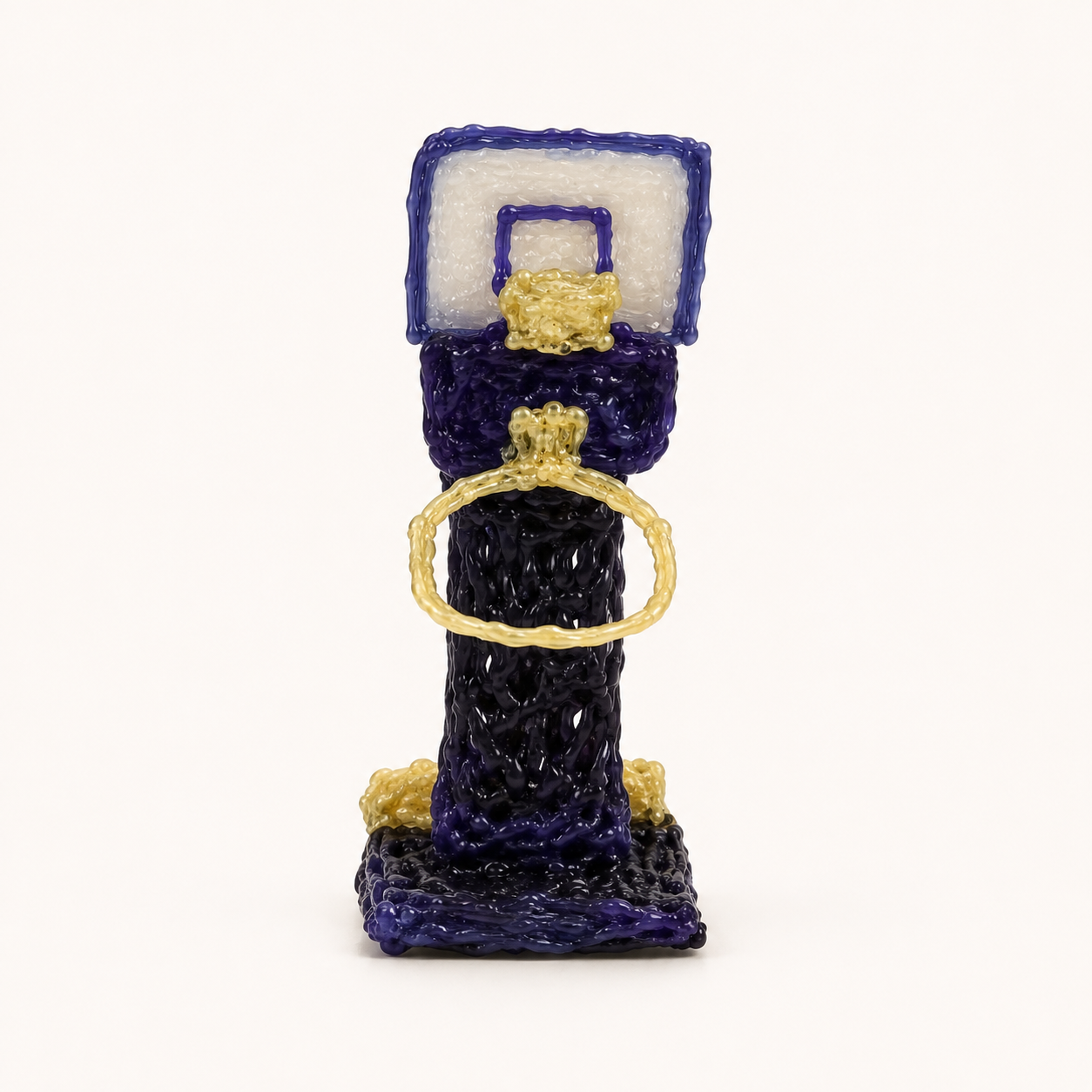 Basketball Hoop, handmade 3D pen art by Rani
