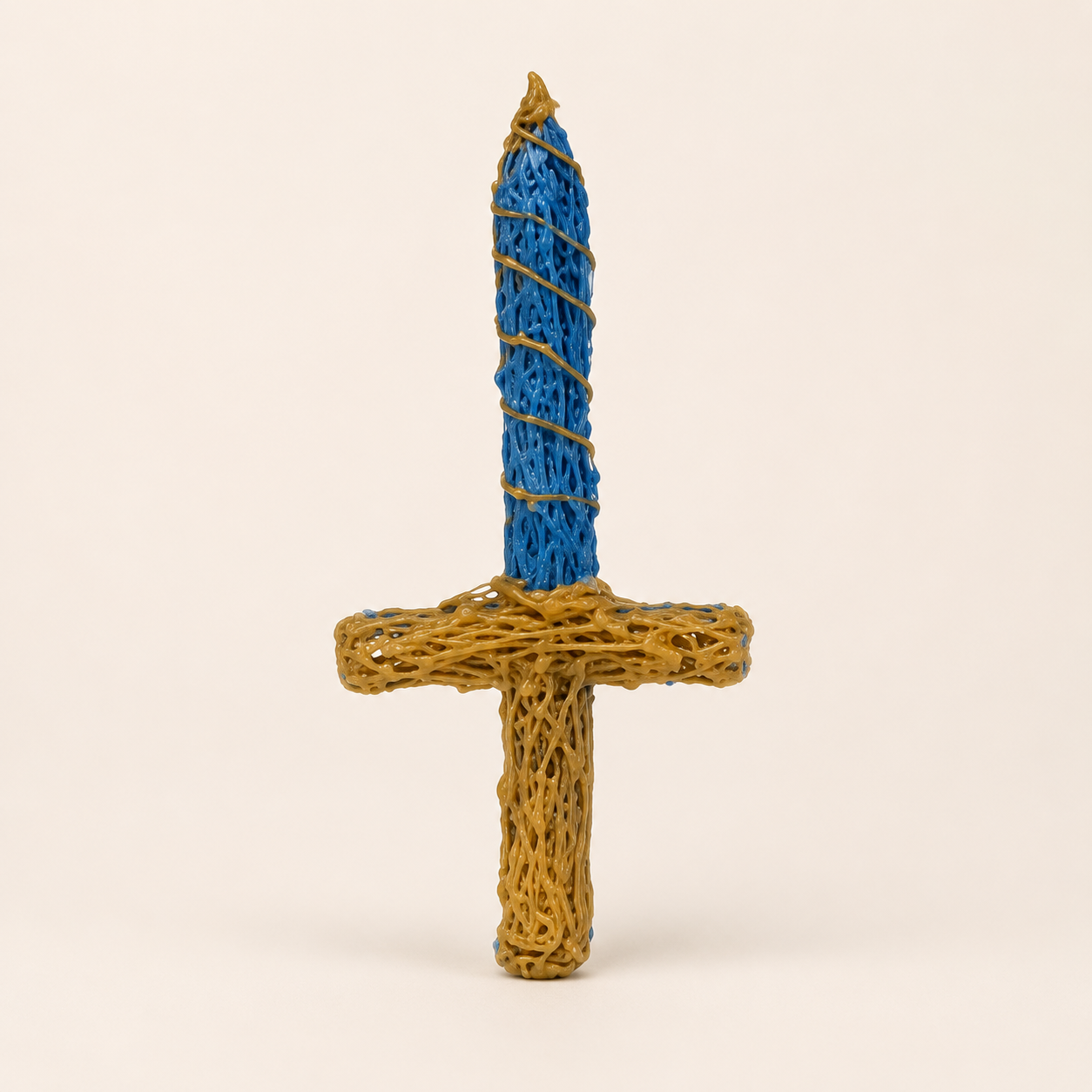 Fantasy Sword, handmade 3D pen art by Rani