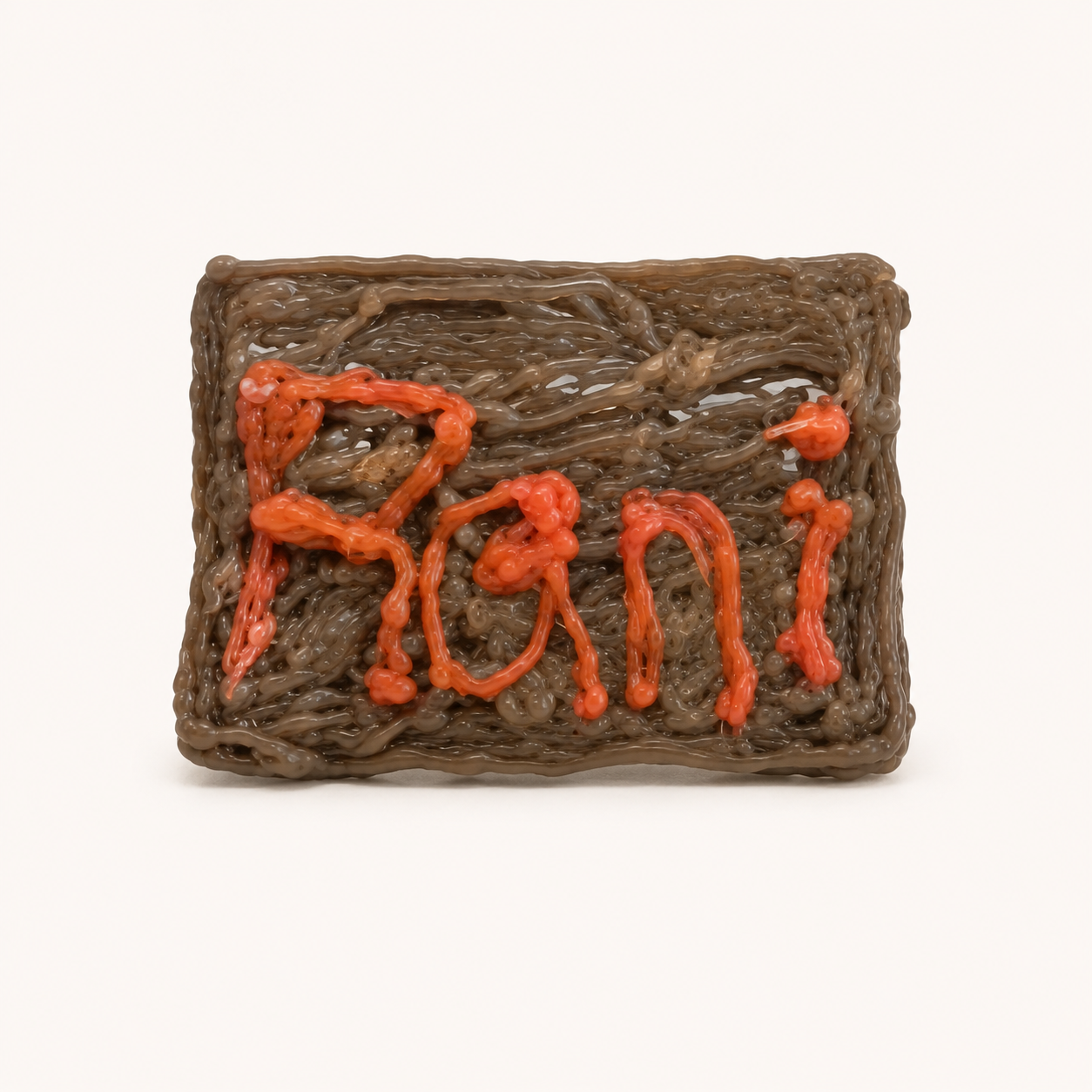 Personalized Name Sign, handmade 3D pen art by Rani